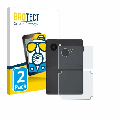 Parte frontale di una confezione del prodotto con il logo del marchio BROTECT. Accanto è raffigurato il dispositivo Light Phon