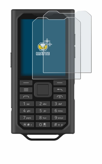Immagine del dispositivo HMD Terra M con un'ampia varietà di protezioni per lo schermo.