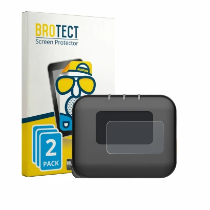 Parte frontale di una confezione del prodotto con il logo del marchio BROTECT. Accanto è raffigurato il dispositivo Deity TC-1