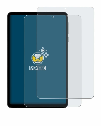Immagine del dispositivo Headwolf FPad 6 con un'ampia varietà di protezioni per lo schermo.