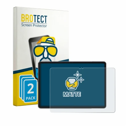 Parte frontale di una confezione del prodotto con il logo del marchio BROTECT. Accanto è raffigurato il dispositivo Ulefone Ta