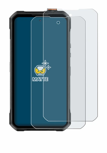 Immagine del dispositivo Oukitel WP61 Plus con un'ampia varietà di protezioni per lo schermo.