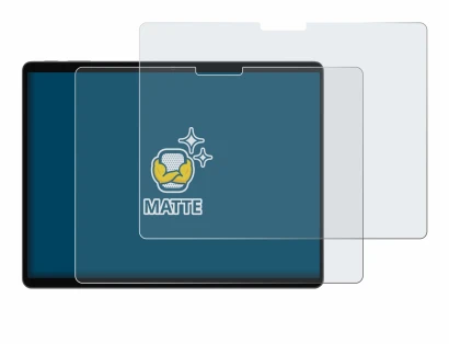 Immagine del dispositivo Microsoft Surface Pro 13 2026 con un'ampia varietà di protezioni per lo schermo.