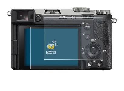 Immagine del dispositivo Sony A7C II con un'ampia varietà di protezioni per lo schermo.