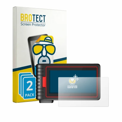 Parte frontale di una confezione del prodotto con il logo del marchio BROTECT. Accanto è raffigurato il dispositivo KINGBOLEN