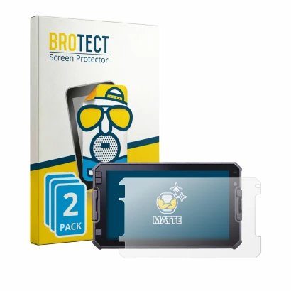 Parte frontale di una confezione del prodotto con il logo del marchio BROTECT. Accanto è raffigurato il dispositivo DMD NOR7E