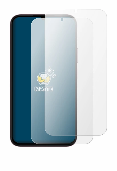Immagine del dispositivo OnePlus N6X con un'ampia varietà di protezioni per lo schermo.