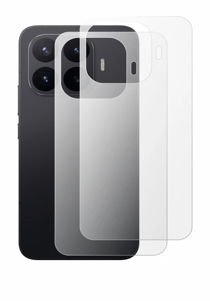 Immagine del dispositivo Xiaomi 17T Pro (Posteriore) con un'ampia varietà di protezioni per lo schermo.