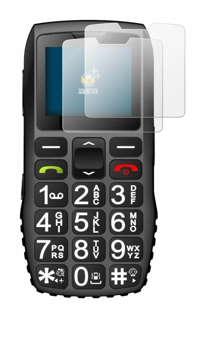 Immagine del dispositivo artfone 4G con un'ampia varietà di protezioni per lo schermo.