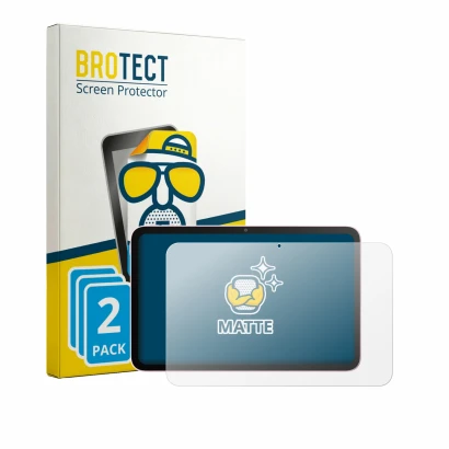 Parte frontale di una confezione del prodotto con il logo del marchio BROTECT. Accanto è raffigurato il dispositivo Amazon Ale
