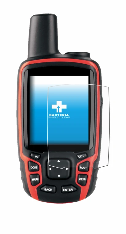 Immagine del dispositivo Garmin Astro 320 con un'ampia varietà di protezioni per lo schermo.