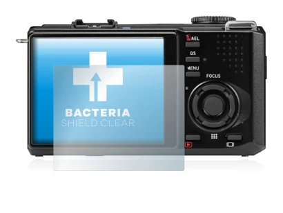 Immagine del dispositivo Sigma DP2 Merrill con un'ampia varietà di protezioni per lo schermo.