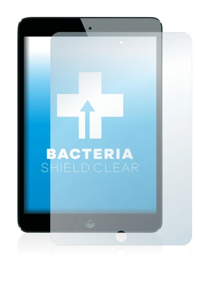 Immagine del dispositivo Apple iPad Mini 1 2012 con un'ampia varietà di protezioni per lo schermo.