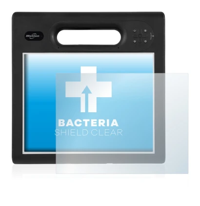 Immagine del dispositivo Motion Computing F5t con un'ampia varietà di protezioni per lo schermo.