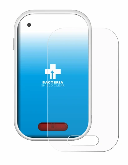 Immagine del dispositivo Polar V650 con un'ampia varietà di protezioni per lo schermo.