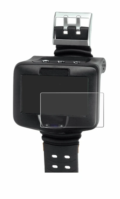 Immagine del dispositivo Uwatec Galileo Luna con un'ampia varietà di protezioni per lo schermo.