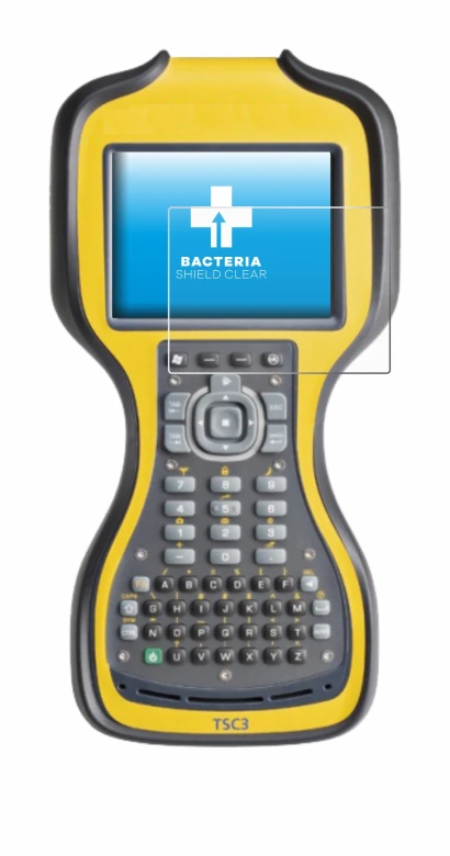 Immagine del dispositivo Trimble TSC3 con un'ampia varietà di protezioni per lo schermo.