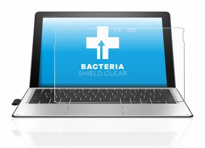 Immagine del dispositivo HP Elite x2 1012 G2 con un'ampia varietà di protezioni per lo schermo.