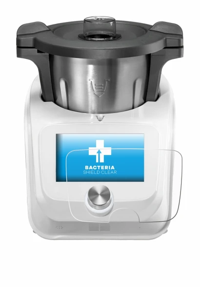Immagine del dispositivo SilverCrest Monsieur Cuisine Connect con un'ampia varietà di protezioni per lo schermo.