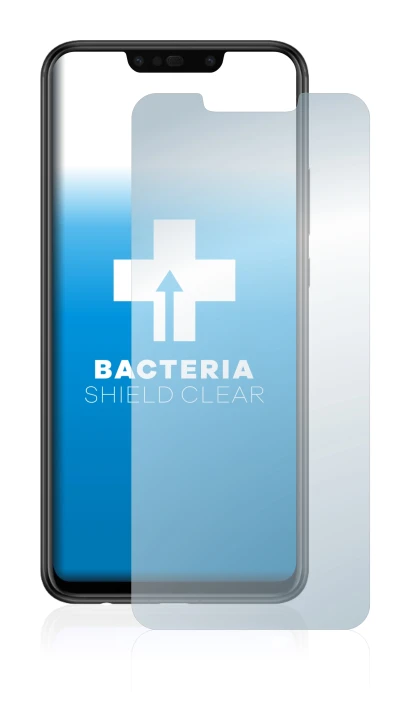 Immagine del dispositivo Huawei P smart Plus 2018 con un'ampia varietà di protezioni per lo schermo.