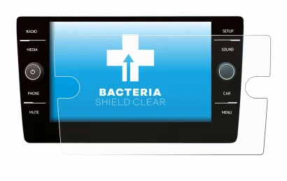 Immagine del dispositivo Volkswagen Golf 7 2019 Discover Media 8" con un'ampia varietà di protezioni per lo schermo.