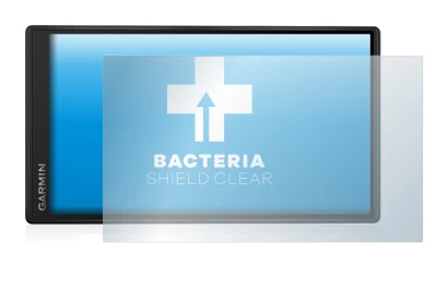 Immagine del dispositivo Garmin DriveSmart 55 con un'ampia varietà di protezioni per lo schermo.