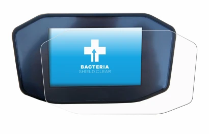 Immagine del dispositivo KTM 1290 Super Duke R con un'ampia varietà di protezioni per lo schermo.