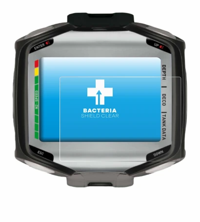 Immagine del dispositivo Mares Quad con un'ampia varietà di protezioni per lo schermo.