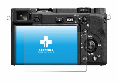 Immagine del dispositivo Sony Alpha 6100 con un'ampia varietà di protezioni per lo schermo.