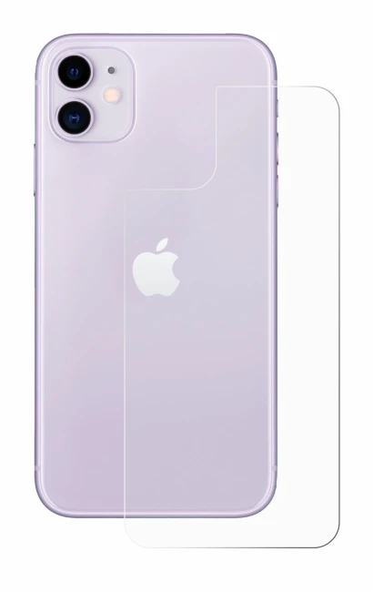 Immagine del dispositivo Apple iPhone 11 (Posteriore) con un'ampia varietà di protezioni per lo schermo.