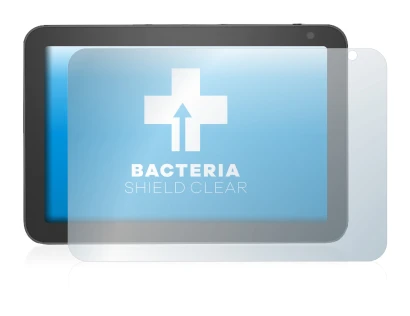 Immagine del dispositivo Amazon Echo Show 8 (1a Gen.) con un'ampia varietà di protezioni per lo schermo.