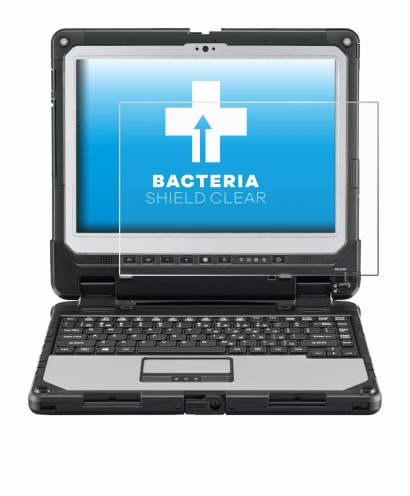 Immagine del dispositivo Panasonic Toughbook CF-33 con un'ampia varietà di protezioni per lo schermo.