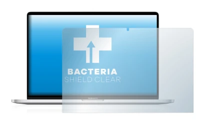 Immagine del dispositivo Apple MacBook Pro 16" 2019 con un'ampia varietà di protezioni per lo schermo.