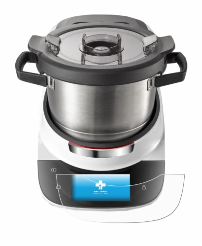 Immagine del dispositivo Bosch Cookit con un'ampia varietà di protezioni per lo schermo.