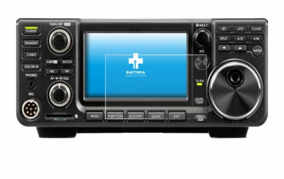 Immagine del dispositivo Icom IC-9700 con un'ampia varietà di protezioni per lo schermo.