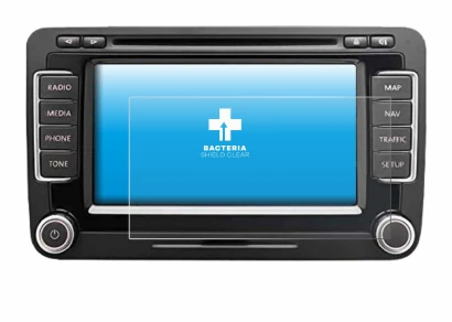 Immagine del dispositivo Volkswagen Eos 2011 RNS 510 6.5" con un'ampia varietà di protezioni per lo schermo.