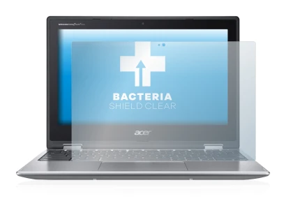 Immagine del dispositivo Acer Chromebook Spin 311 con un'ampia varietà di protezioni per lo schermo.