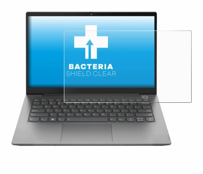 Immagine del dispositivo Lenovo ThinkPad T14 Gen 2 con un'ampia varietà di protezioni per lo schermo.