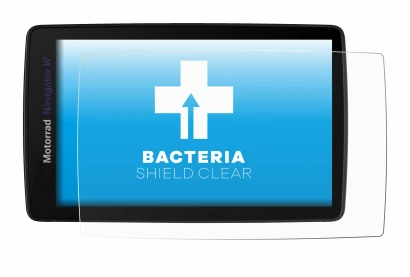 Immagine del dispositivo BMW Navigator VI con un'ampia varietà di protezioni per lo schermo.