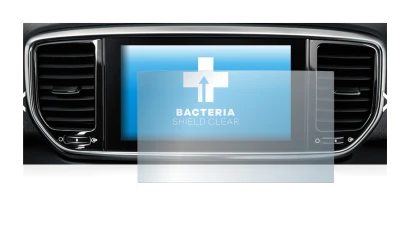 Immagine del dispositivo Kia Sportage QLPE 2020 Infotainment System 8" con un'ampia varietà di protezioni per lo schermo.