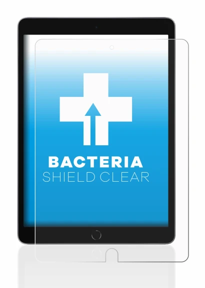 Immagine del dispositivo Apple iPad 10.2" WiFi 2021 (9a Gen.) con un'ampia varietà di protezioni per lo schermo.