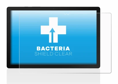 Immagine del dispositivo Samsung Galaxy Tab A8 WiFi con un'ampia varietà di protezioni per lo schermo.