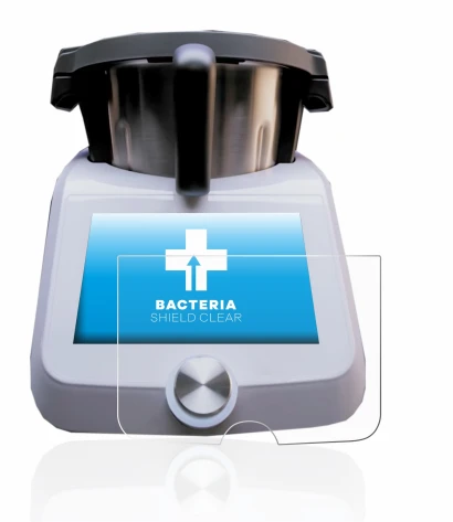 Immagine del dispositivo SilverCrest Monsieur Cuisine Smart con un'ampia varietà di protezioni per lo schermo.