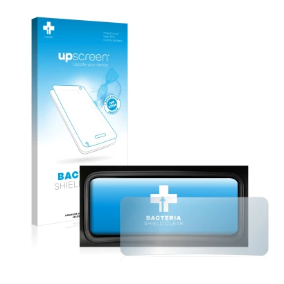 Parte frontale di una confezione del prodotto con il logo del marchio upscreen. Accanto è raffigurato il dispositivo Hyundai K