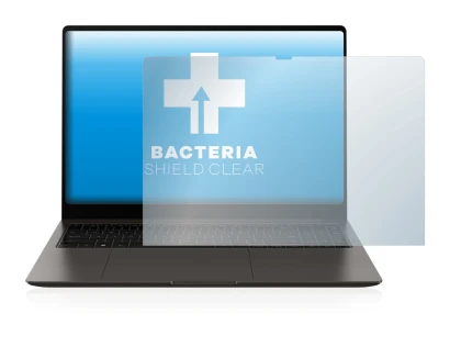 Immagine del dispositivo Samsung Galaxy Book3 Ultra 16" con un'ampia varietà di protezioni per lo schermo.