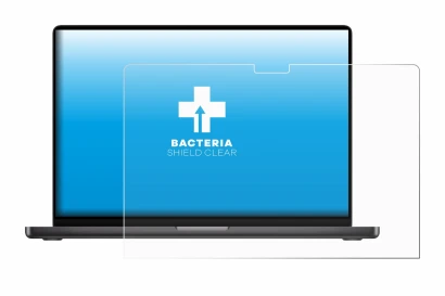 Immagine del dispositivo Apple MacBook Pro 14" M3 2023 con un'ampia varietà di protezioni per lo schermo.