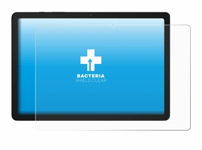 Immagine del dispositivo Samsung Galaxy Tab A9 Plus WiFi con un'ampia varietà di protezioni per lo schermo.