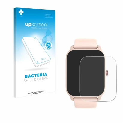 Parte frontale di una confezione del prodotto con il logo del marchio upscreen. Accanto è raffigurato il dispositivo IFMDA IDW