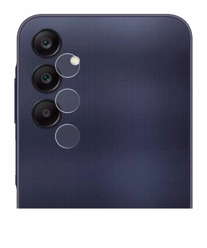 Immagine del dispositivo Samsung Galaxy A25 5G (SOLO Camera) con un'ampia varietà di protezioni per lo schermo.