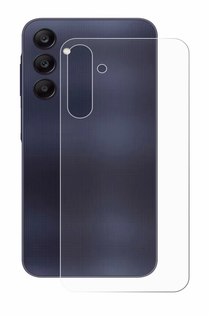 Immagine del dispositivo Samsung Galaxy A25 5G (Posteriore) con un'ampia varietà di protezioni per lo schermo.